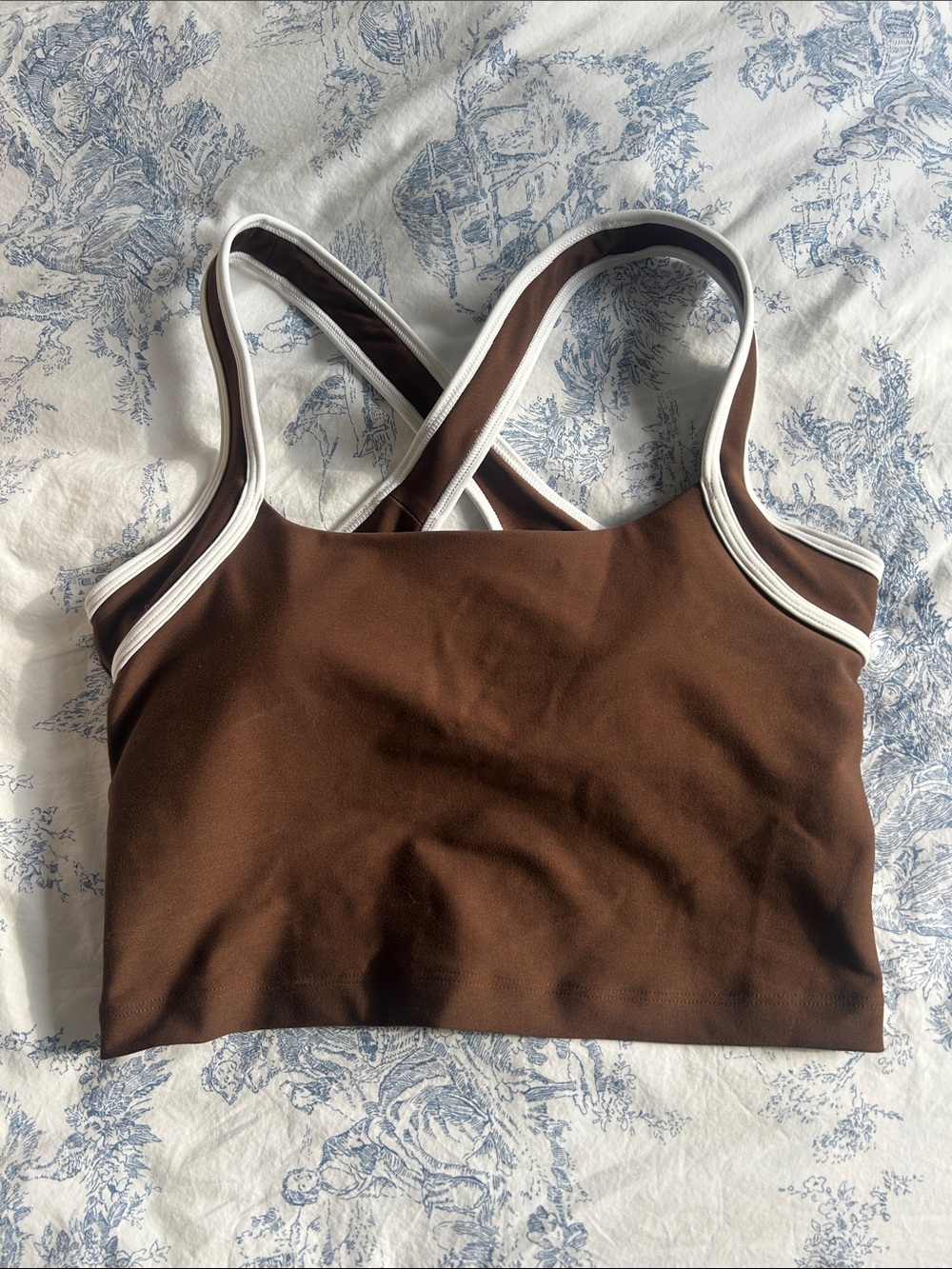 YBP Sports Bra with built in shelf and removable padding
